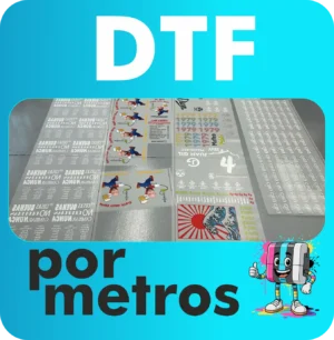 Transfer DTF por metros