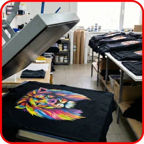 Servicio de plancha industrial dtf y sublimación