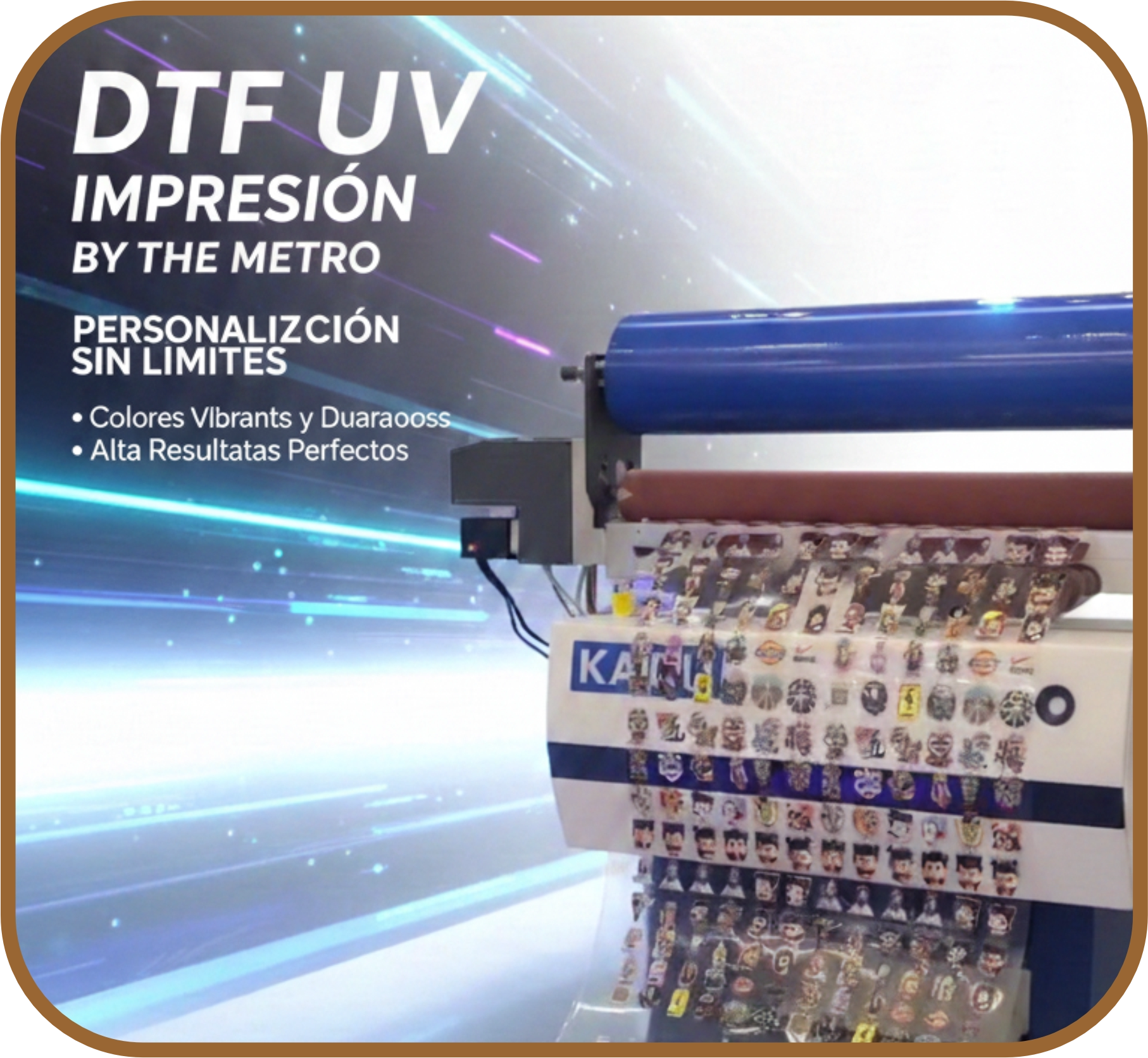 IMAGEN DE IMPRESORA DTF UV Y RIGIDOS TODO EN UNO