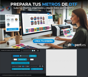 montar metros dtf facilmente